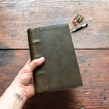 Carson Hand-Bound Leather Tome (Green)