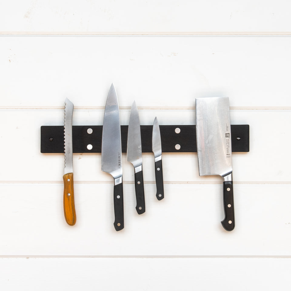 /Size|Wood|Numbers-8 Knives|Blackened Maple|Without Numbers