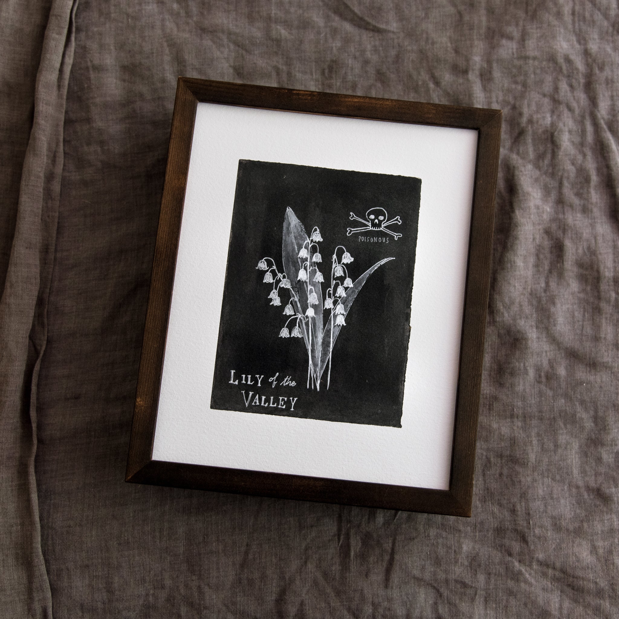 Botanical Art Print: Lily of the Valley
