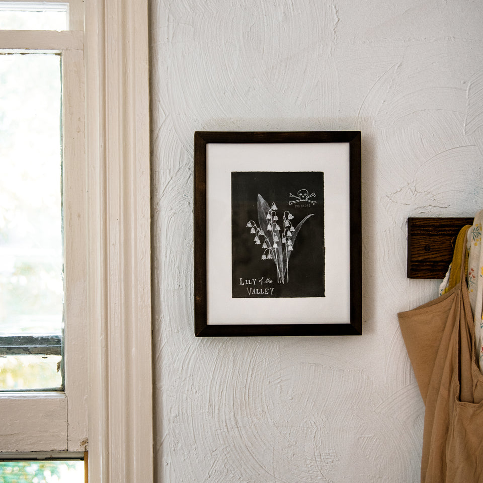 Botanical Art Print: Lily of the Valley