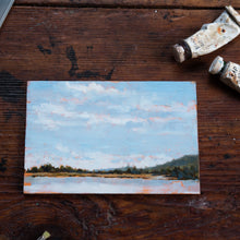 Original Plein Air Painting by Walter Kent: Locust Lake, 2020