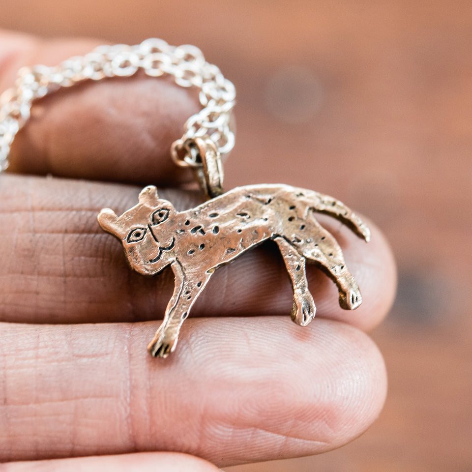 Foundlings Necklace: Ash (Cat)