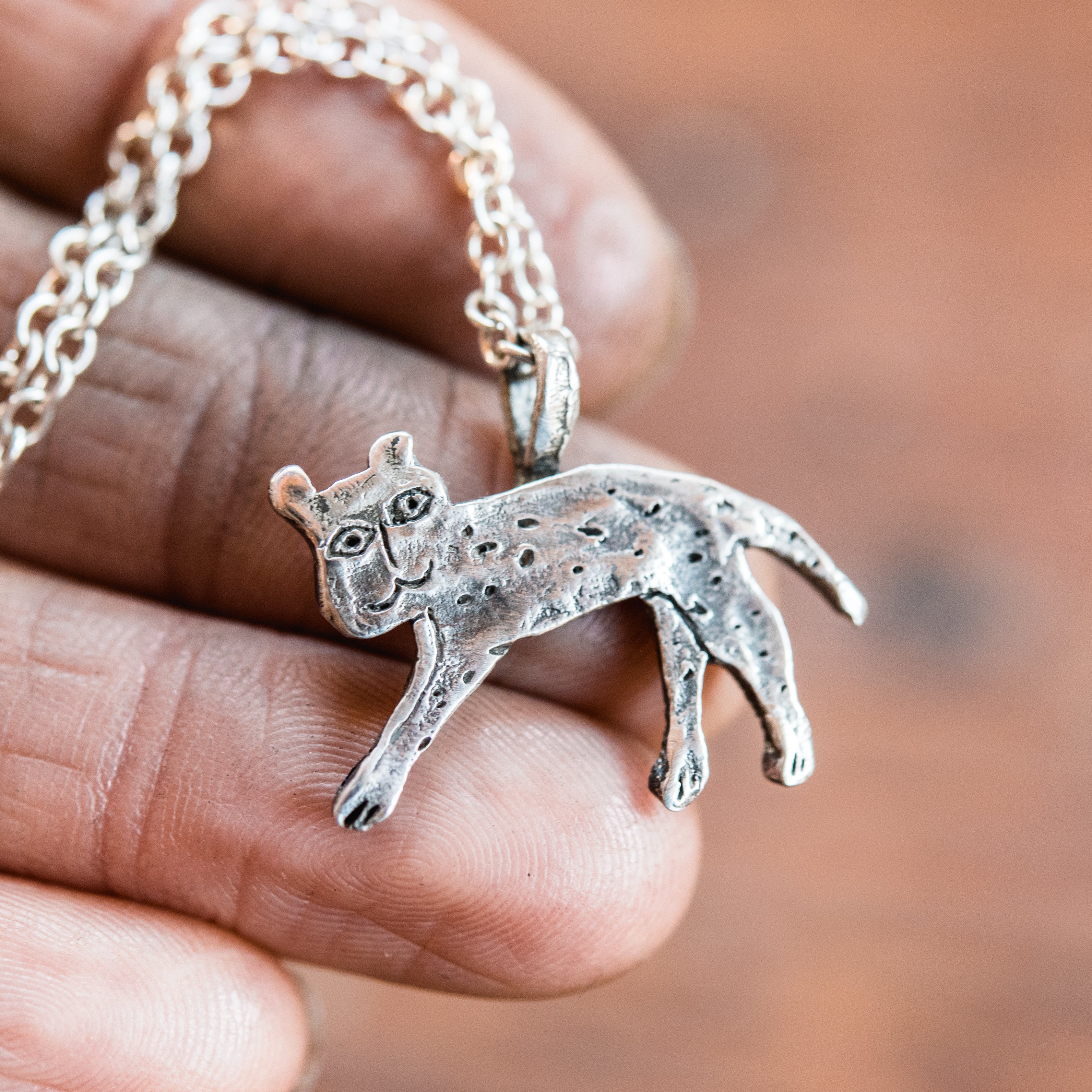 Foundlings Necklace: Ash (Cat)