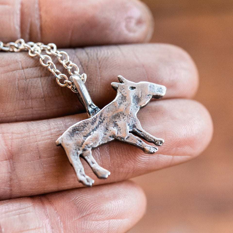 Foundlings Necklace: Fern (Tapir)