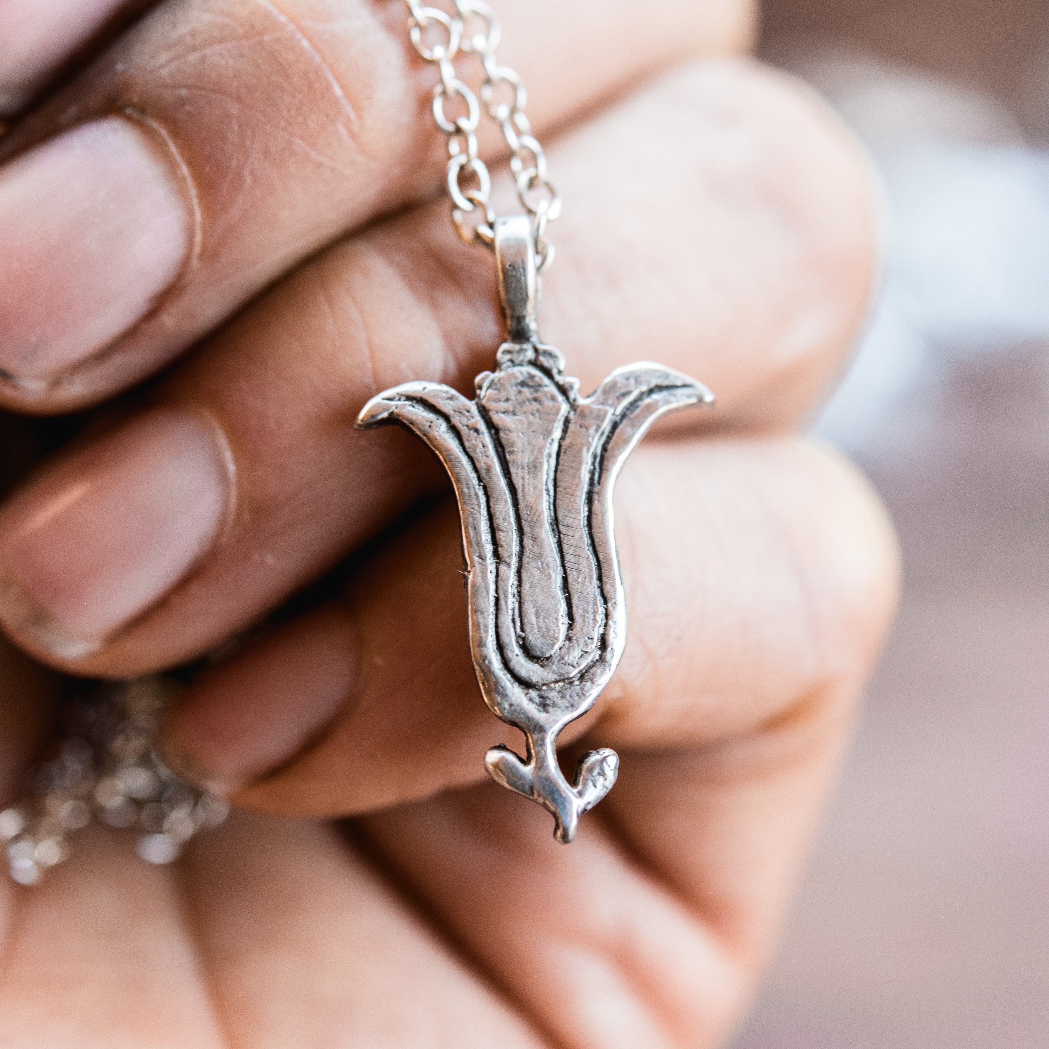 Foundlings Necklace: Terran (Flower)