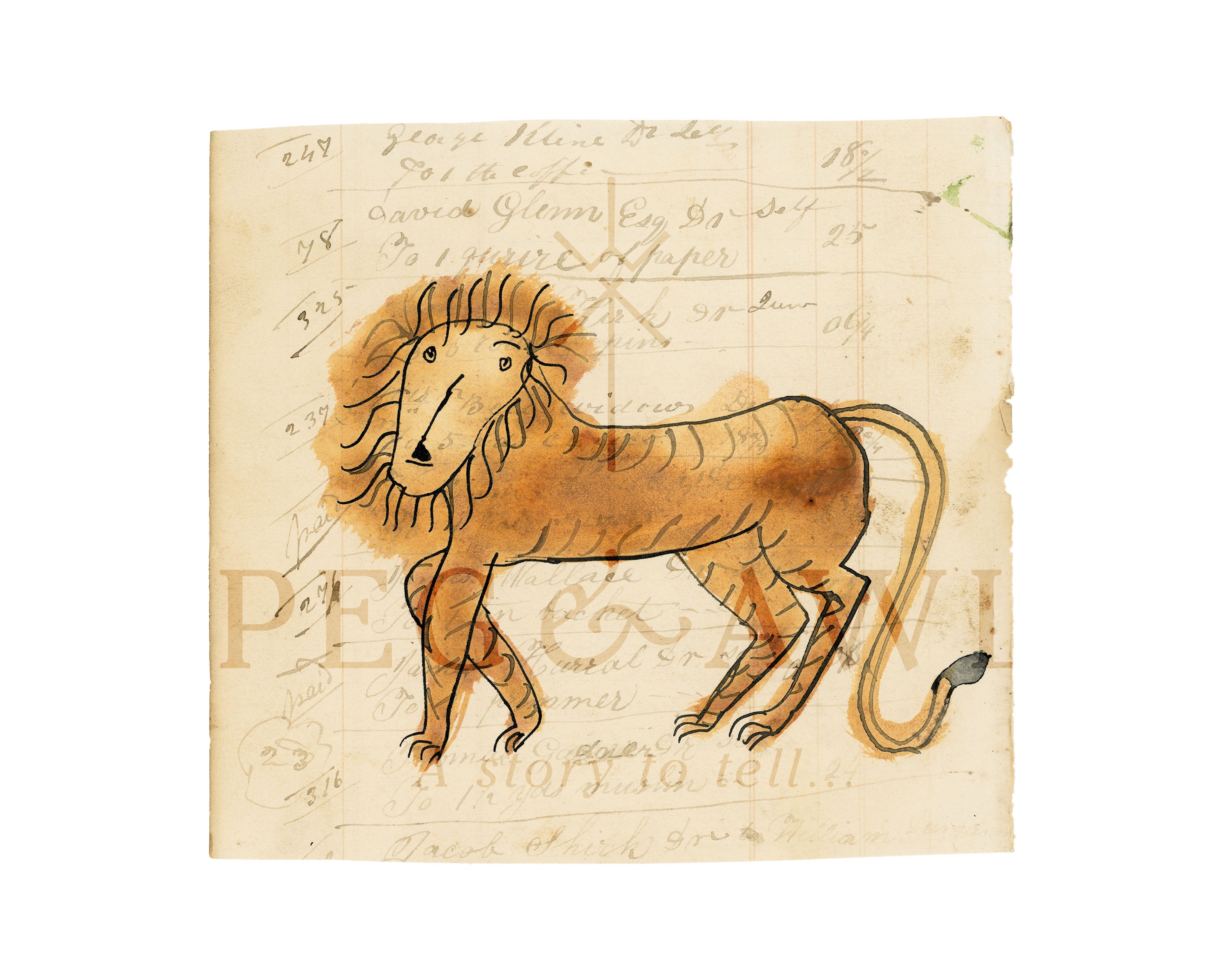 Foundlings Art Print: Sage