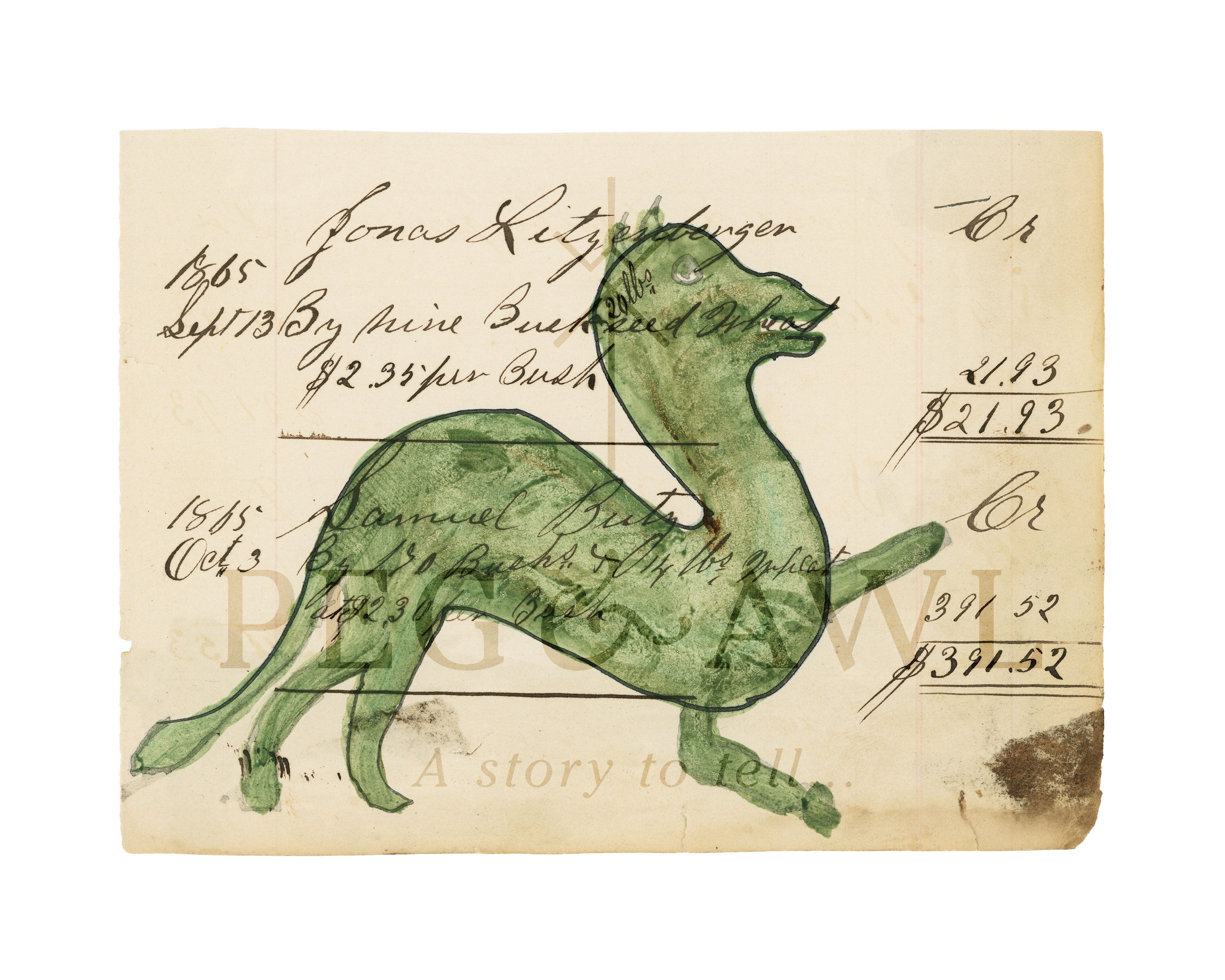 Foundlings Art Print: Moss