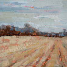 Original Plein Air Painting by Walter Kent: Petrified Wood Cornfield, 2019