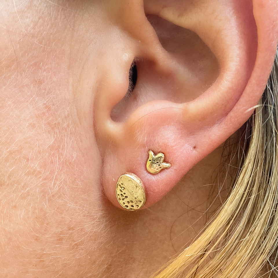 Poison for Breakfast Chicken and Egg Earrings