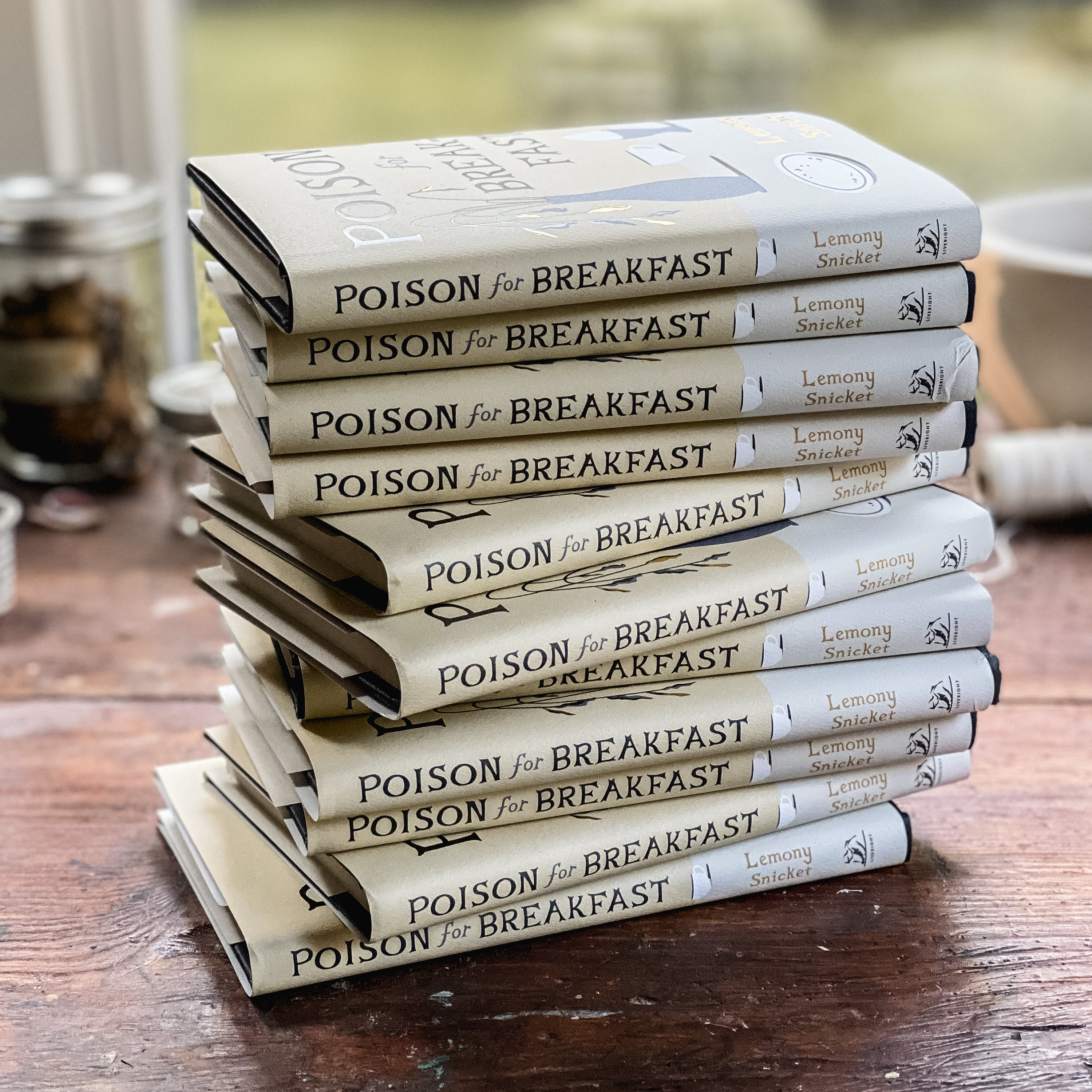 Poison for Breakfast Book with Illustrator-signed Bookplate