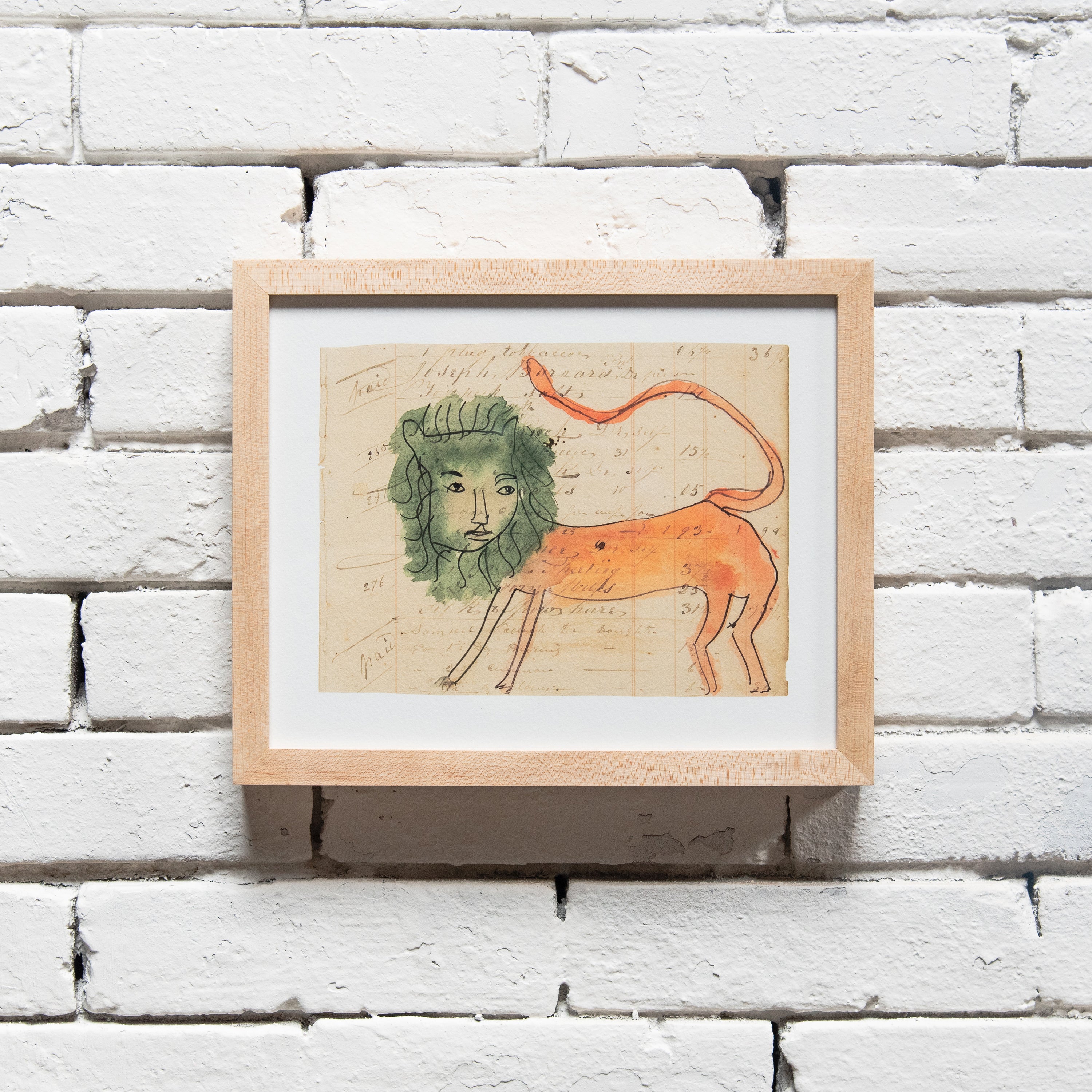 Foundlings Art Print: Saffron