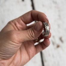 Till Death Us Do Part Ring – Merry Mishap in White Bronze