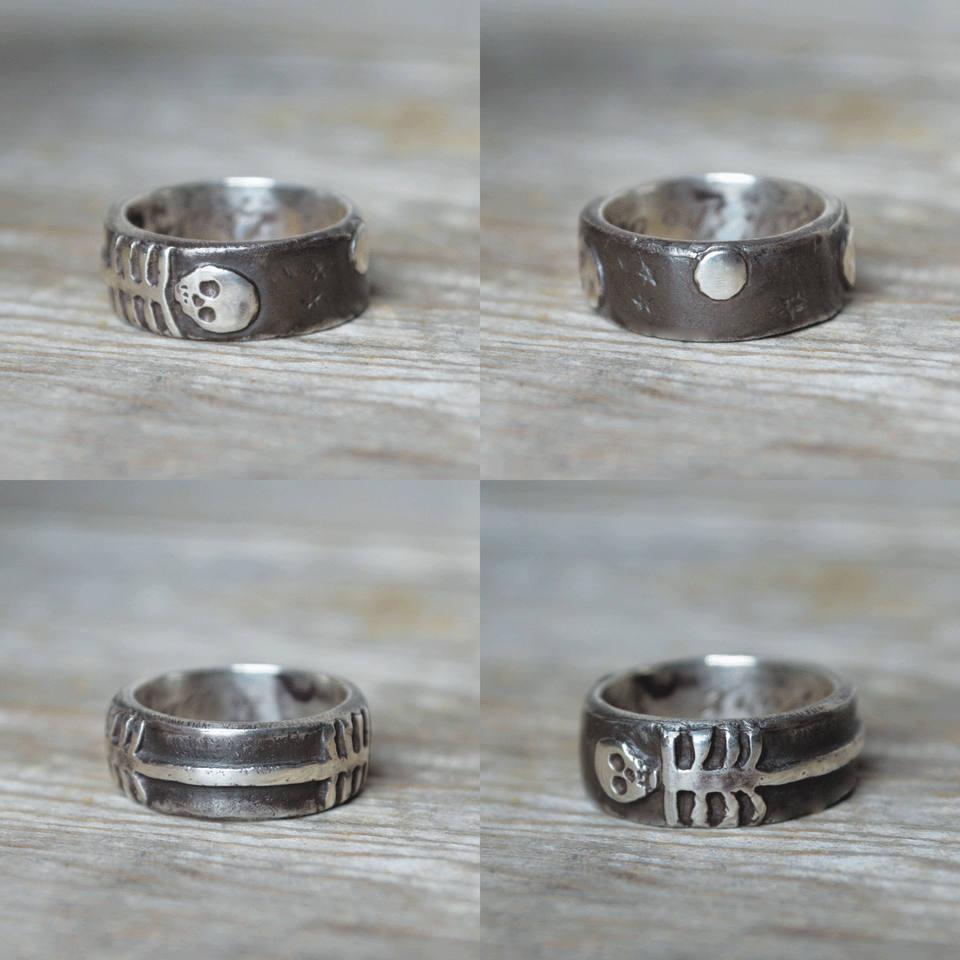 The Nature of Things Ring in Silver