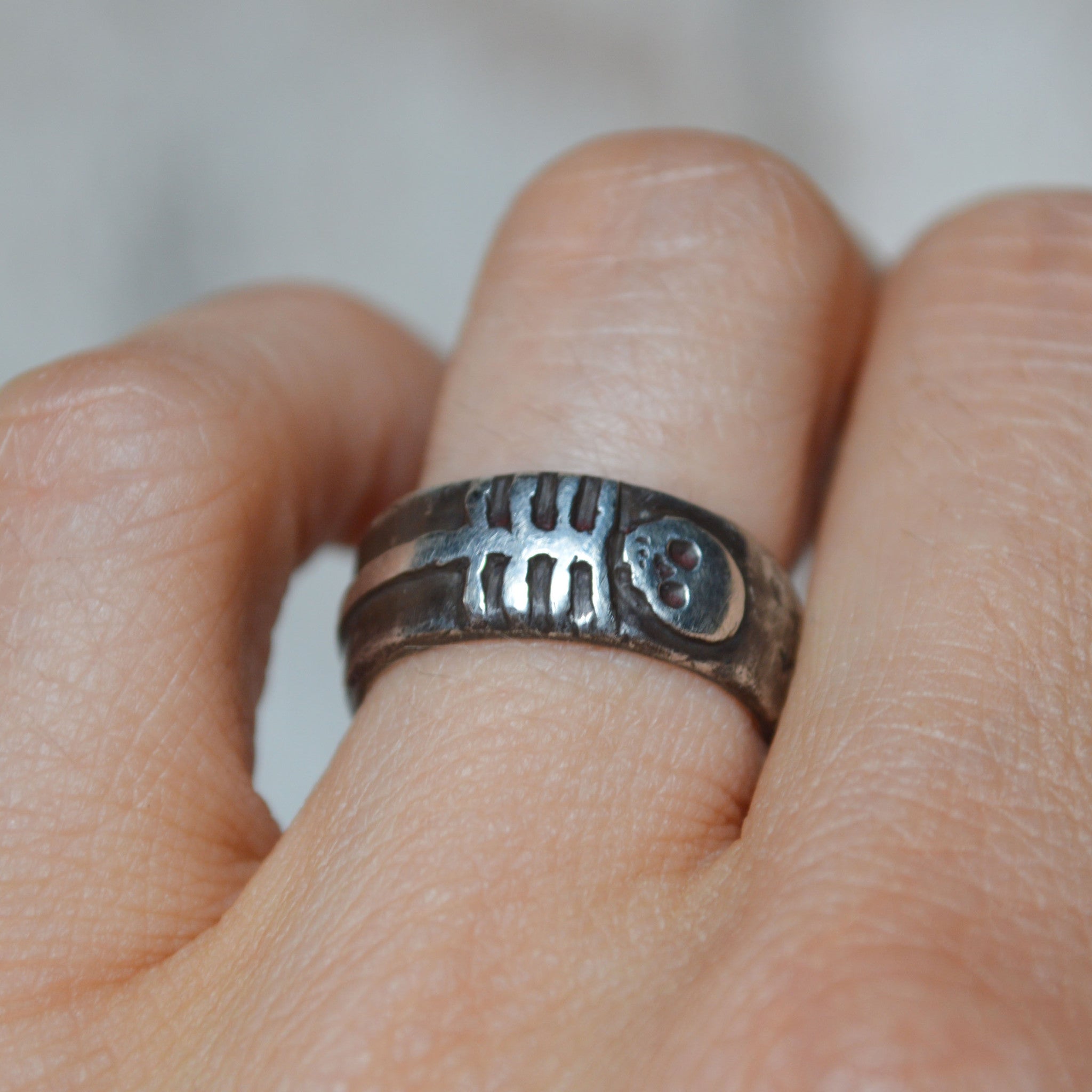 The Nature of Things Ring in Silver