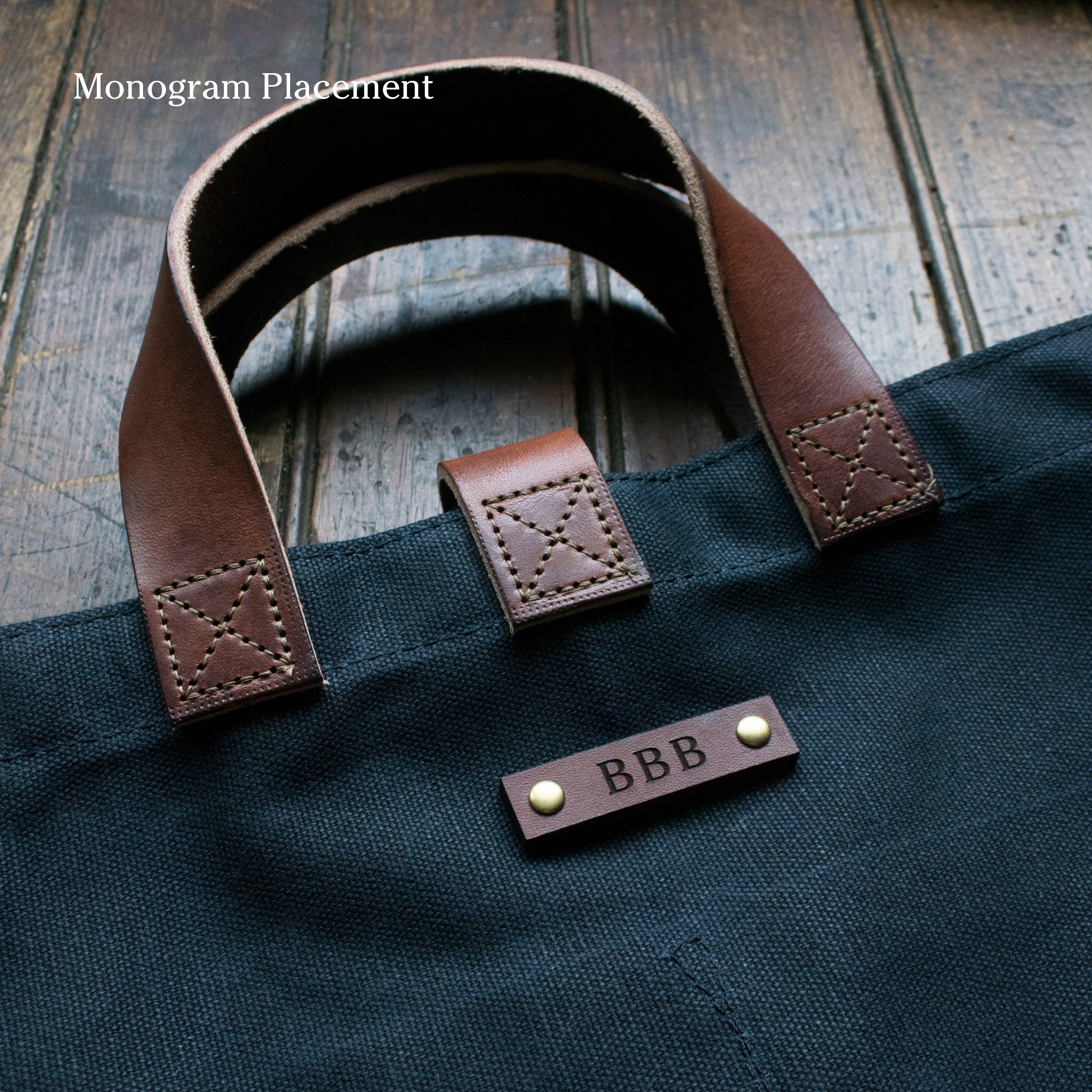 Waxed Canvas Tote