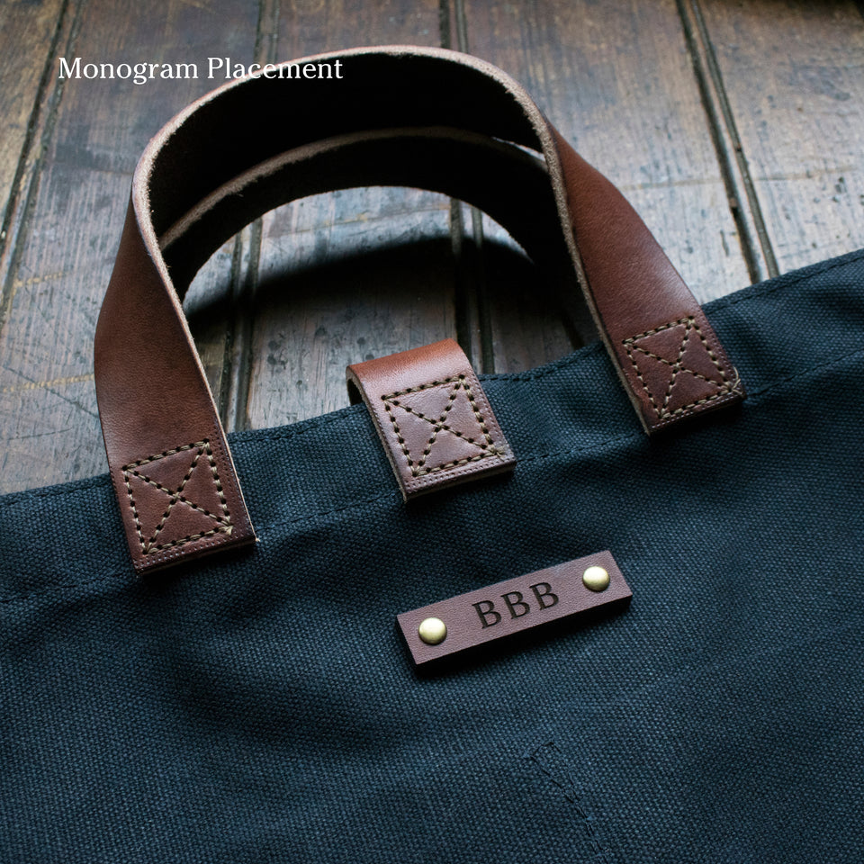 Waxed Canvas Tote