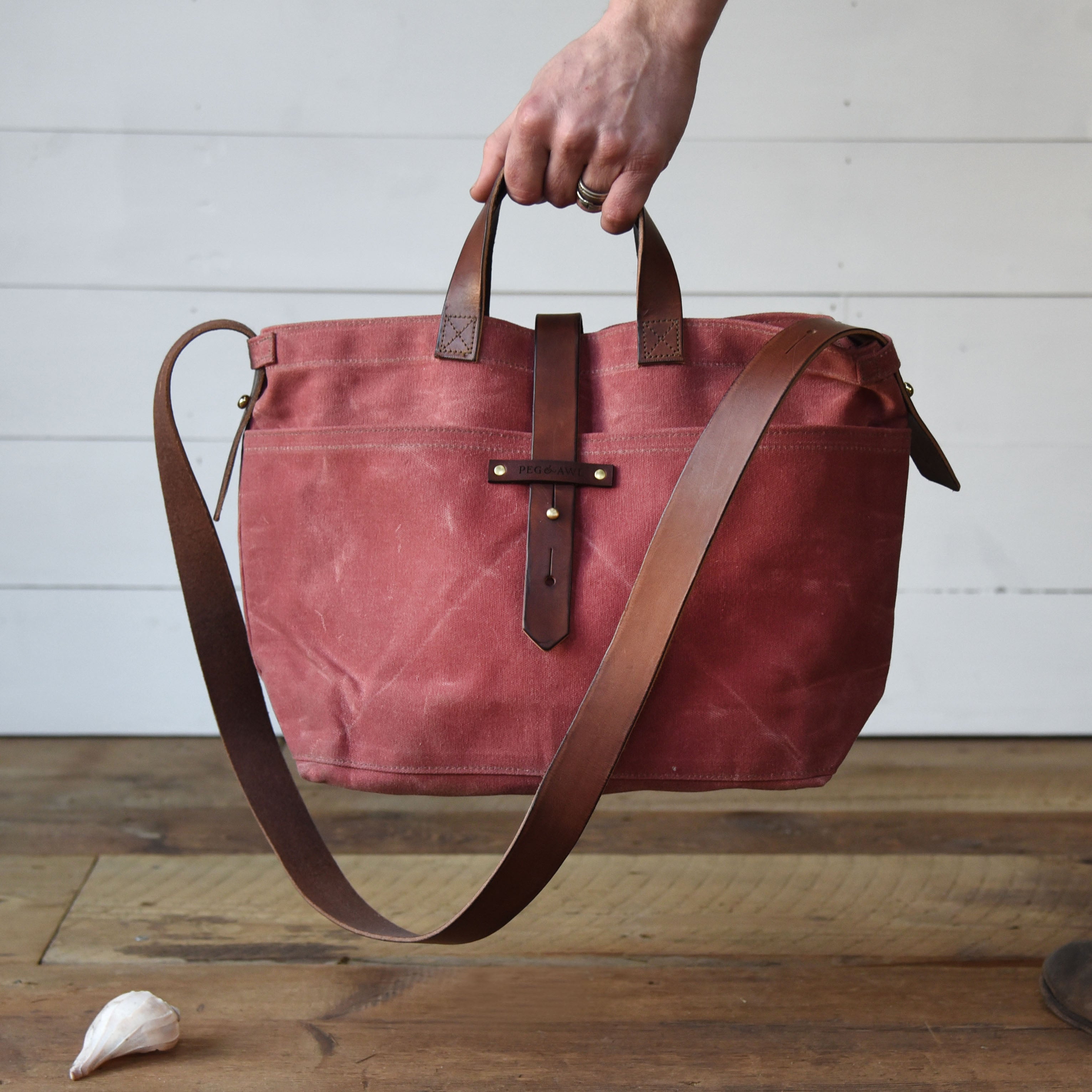 Waxed Canvas Tote