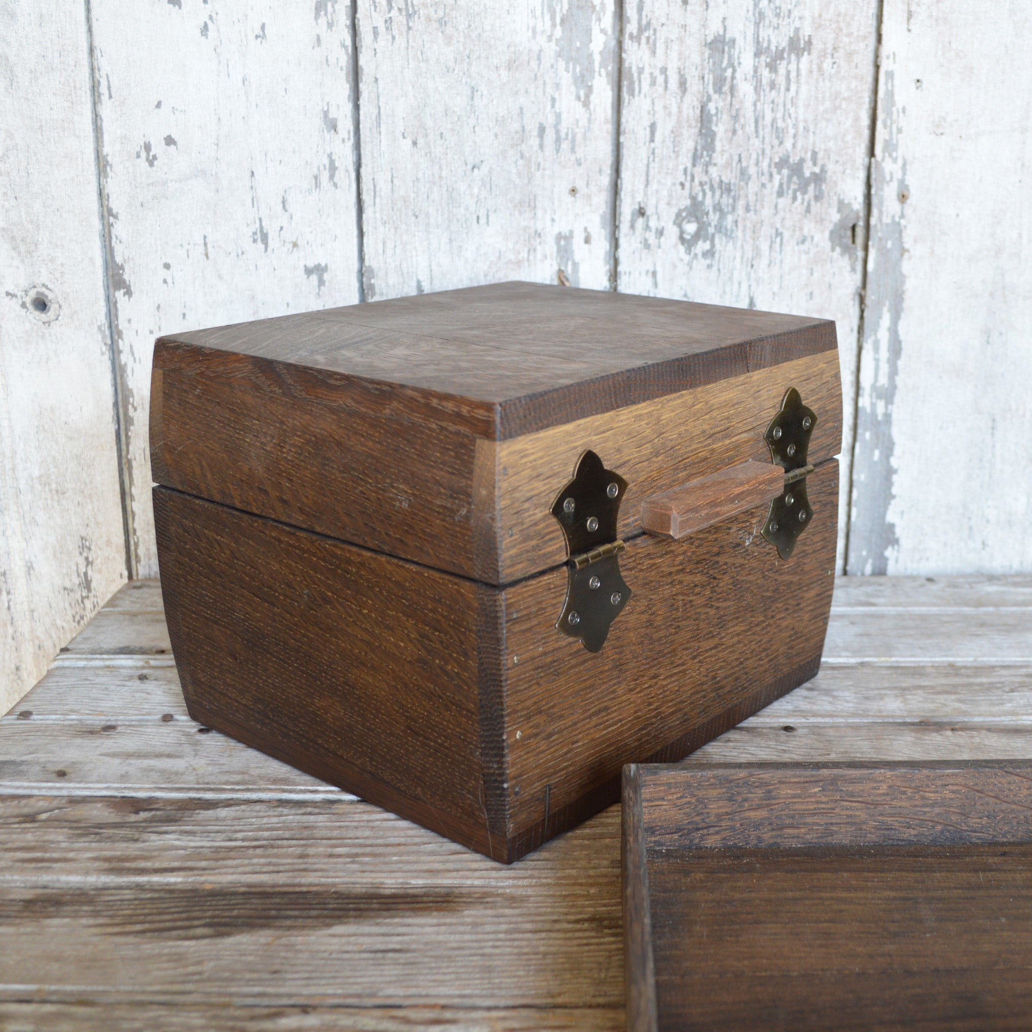 Treasure Box from Reclaimed Oak