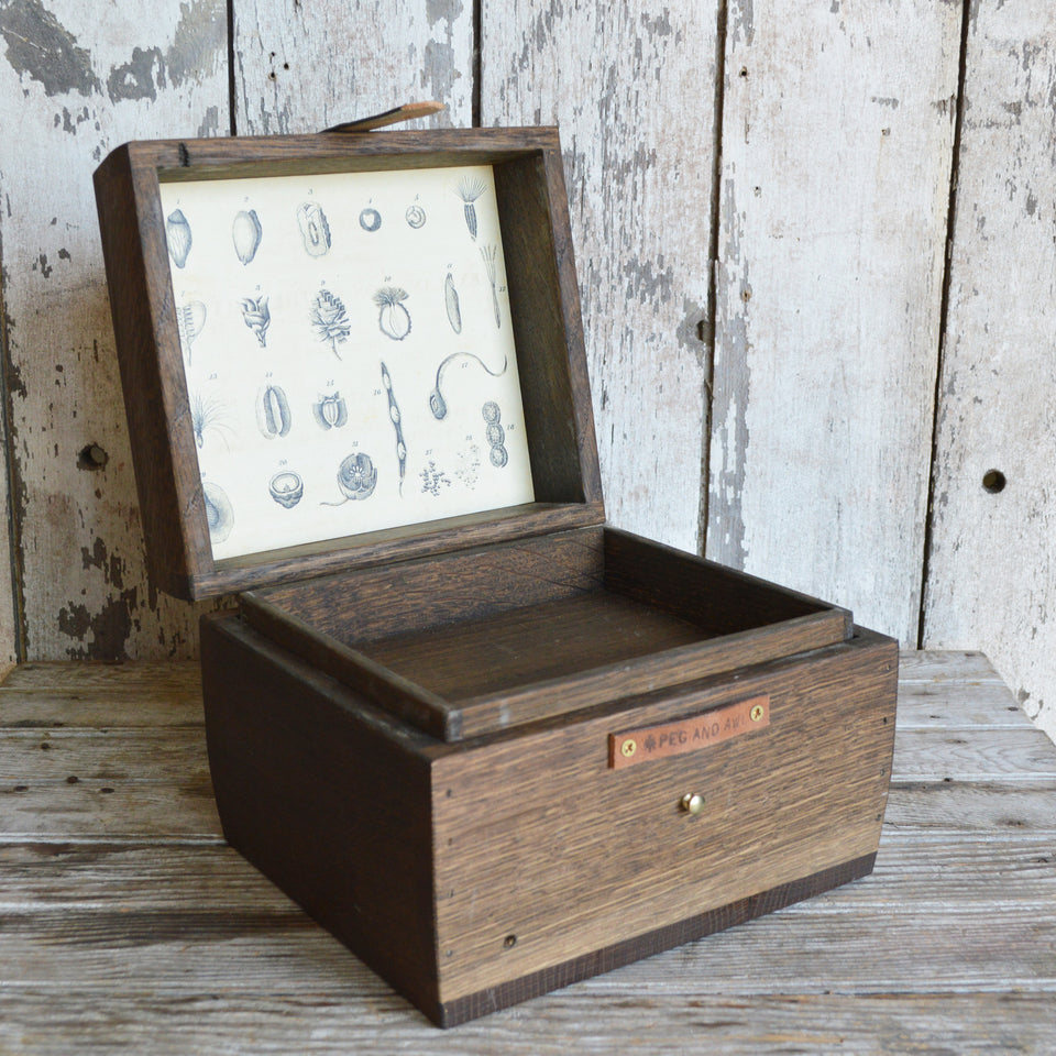 Treasure Box from Reclaimed Oak