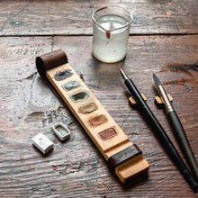 Brush Rest Trio made from Reclaimed American Chestnut