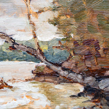 Framed Original Plein Air Painting by Walter Kent: Lake Superior, 2020