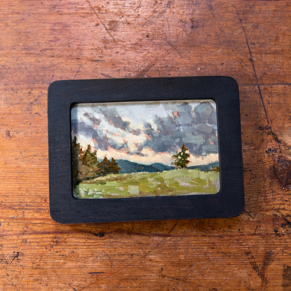 Framed Original Plein Air Painting by Walter Kent: Kerhonkson, 2022
