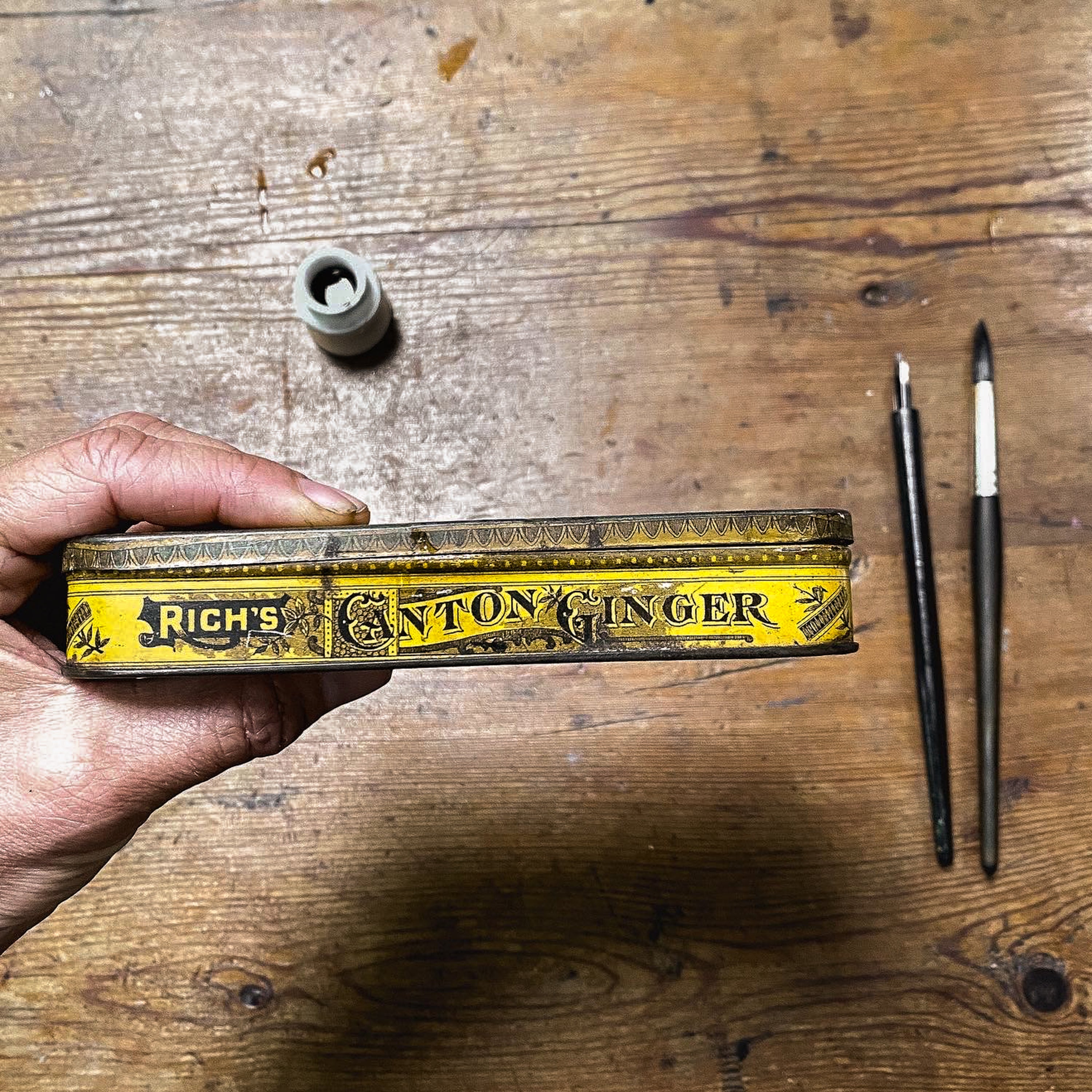 Ginger Tin Alternative Sketchbook