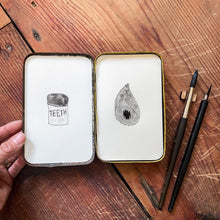 Ginger Tin Alternative Sketchbook