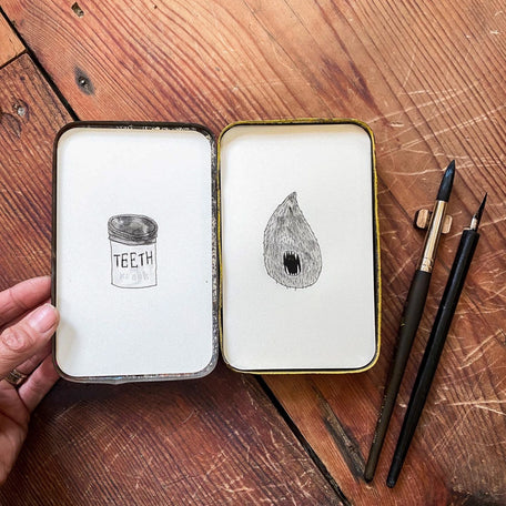 Ginger Tin Alternative Sketchbook