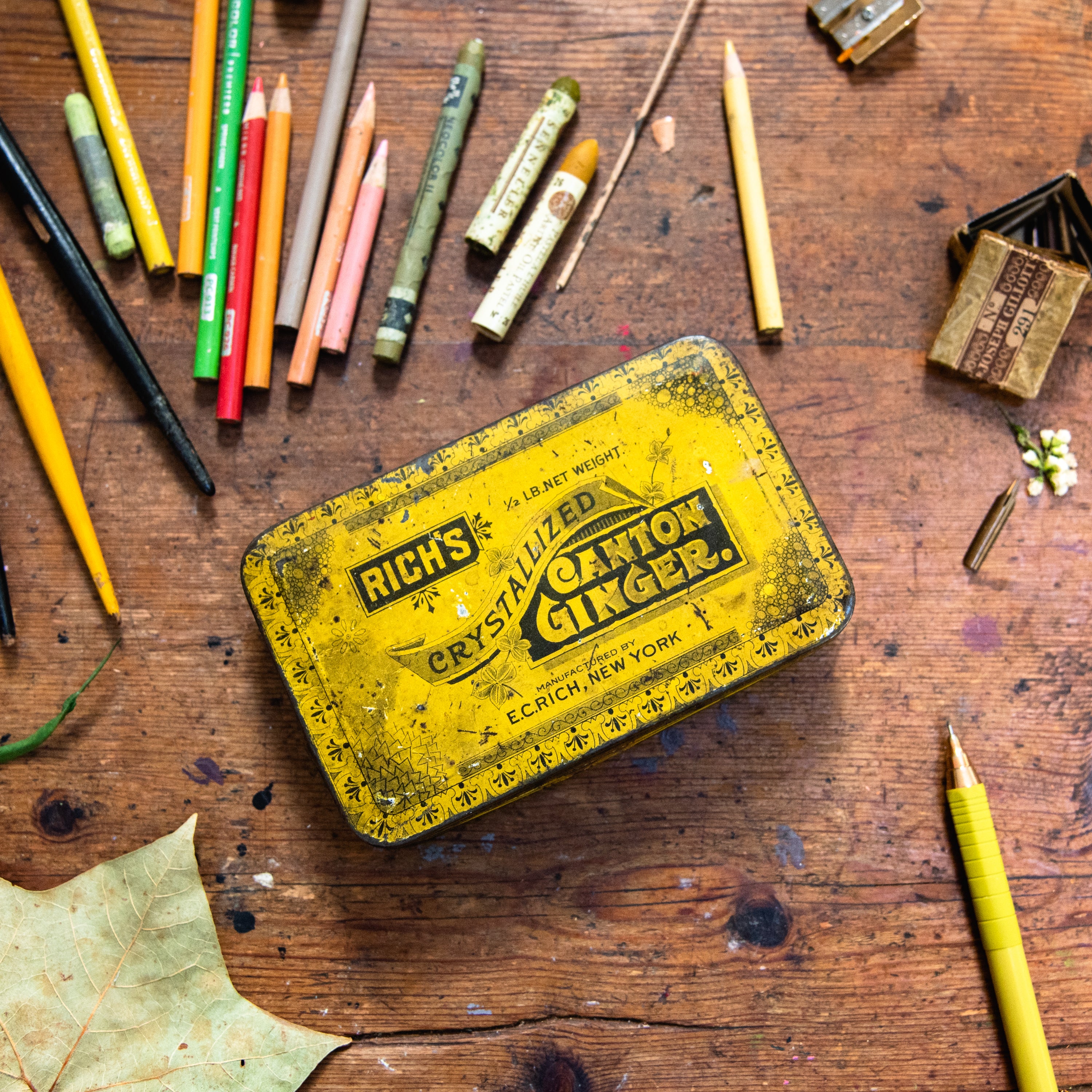 Ginger Tin Alternative Sketchbook