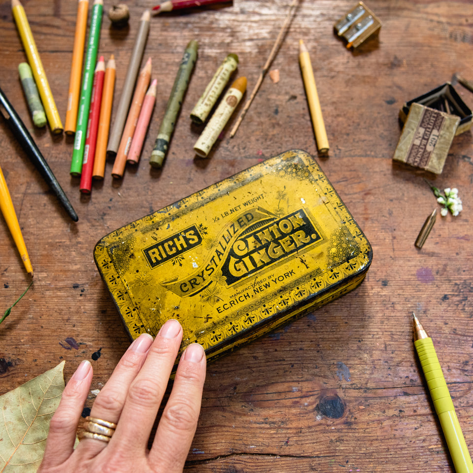 Ginger Tin Alternative Sketchbook