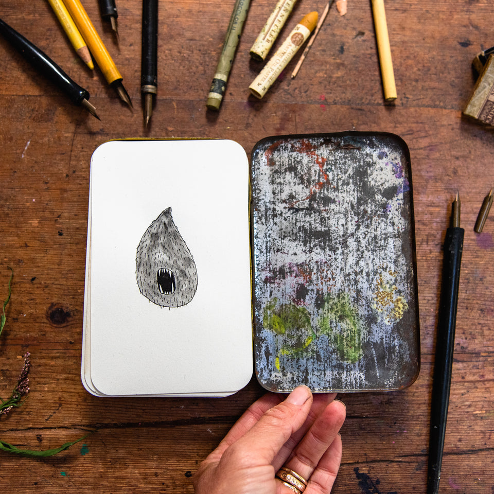 Ginger Tin Alternative Sketchbook