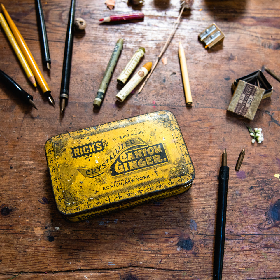 Ginger Tin Alternative Sketchbook