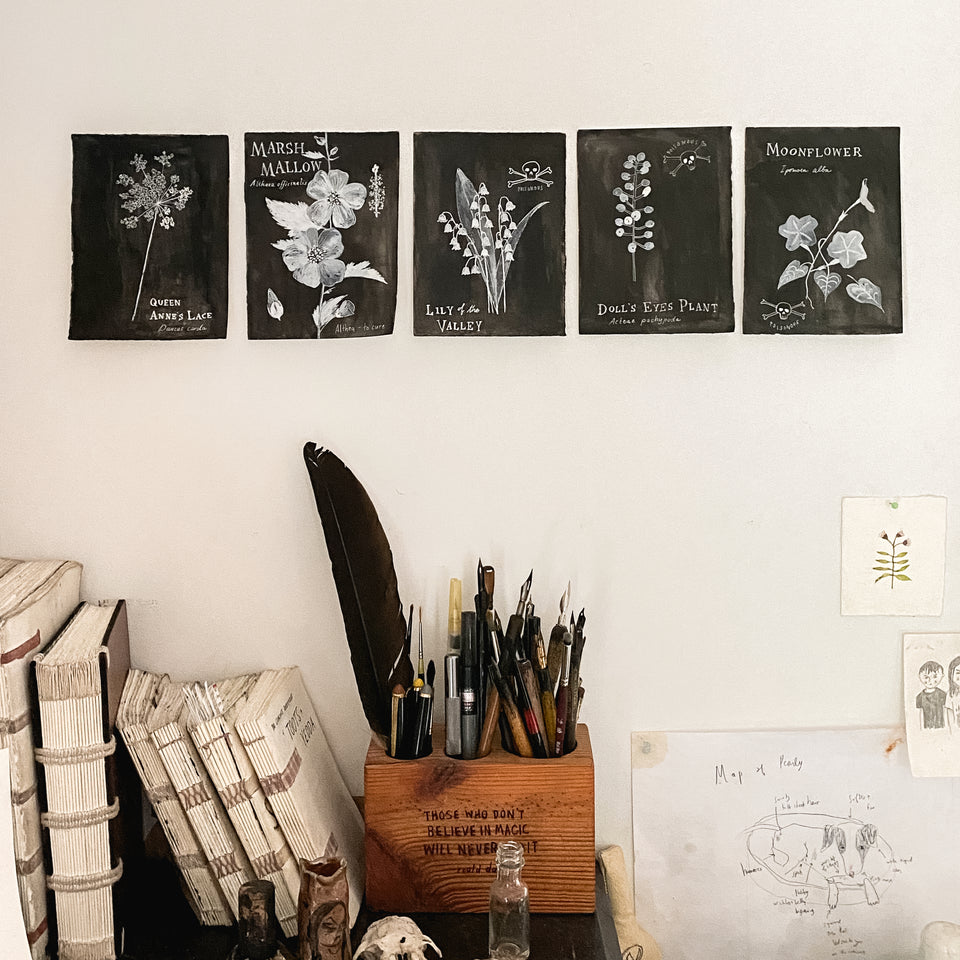 Botanical Art Print: Lily of the Valley