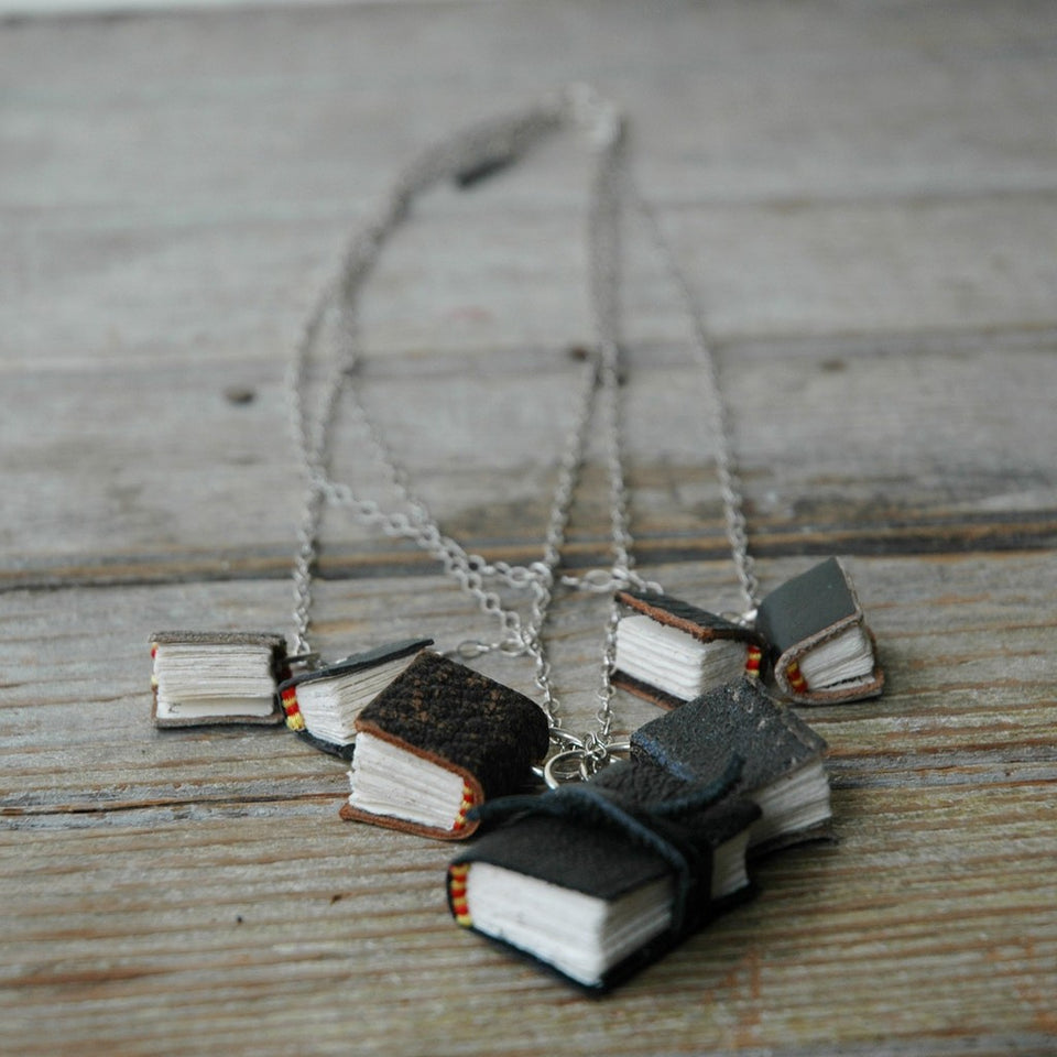 Darkened Library Necklace