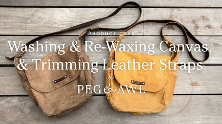 How to Wash and Wax Your Waxed Canvas Bag