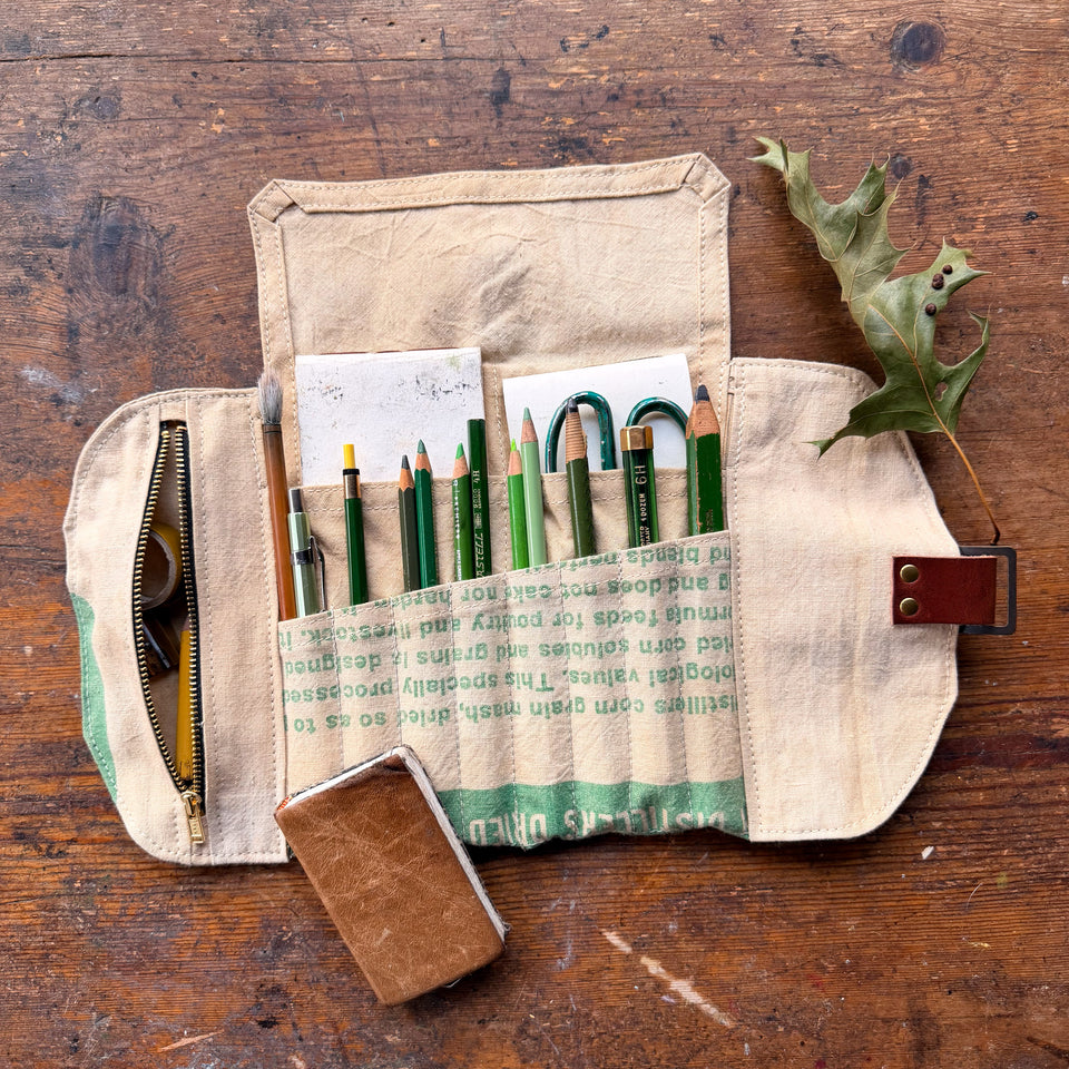 Sendak Mini Artist Roll with Vintage Feedsack: 100lbs