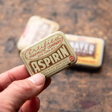 12 Tablets Aspirin Tin Alternative Sketchbook