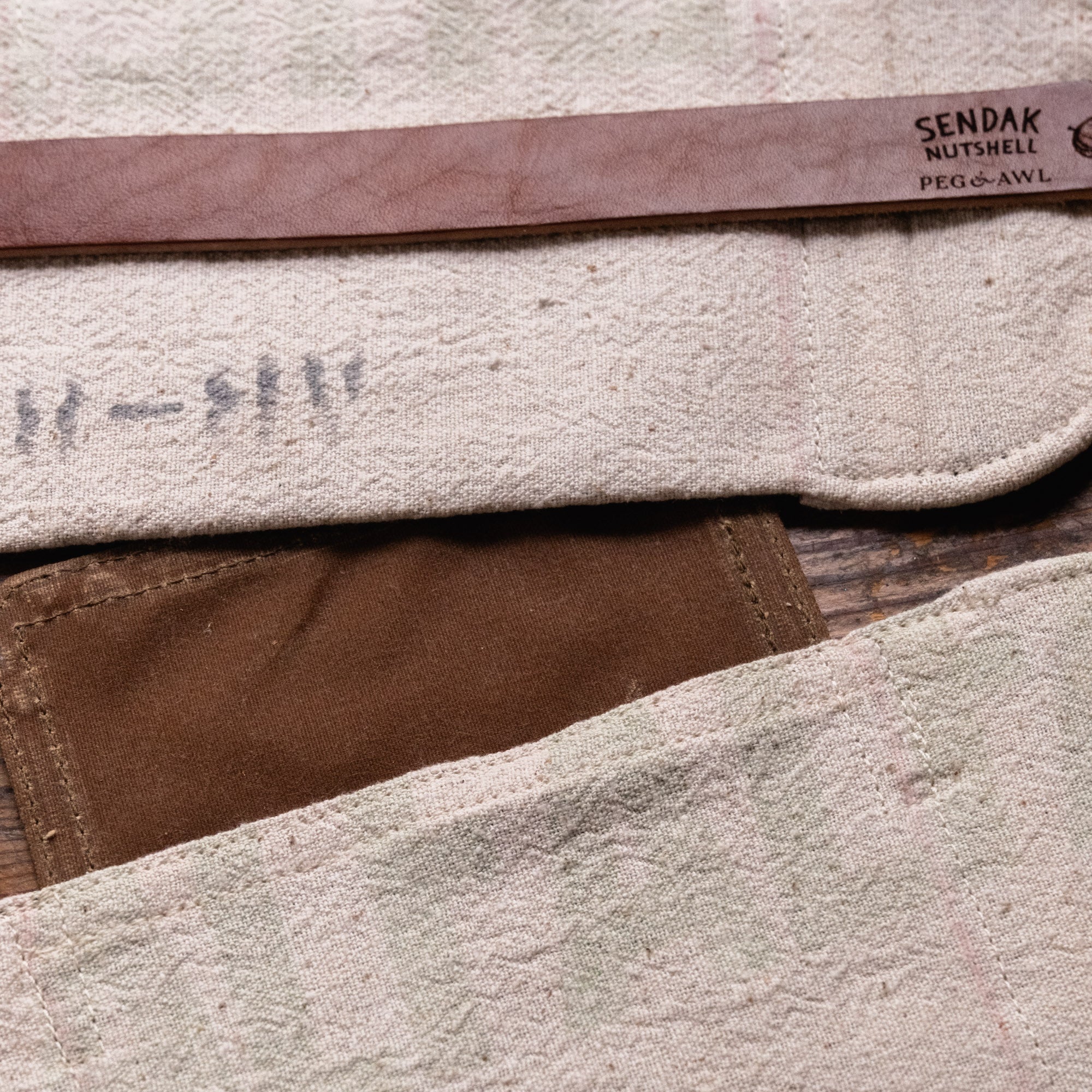 Sendak Nutshell with Mid-Century Seed Sack: Alfalfa
