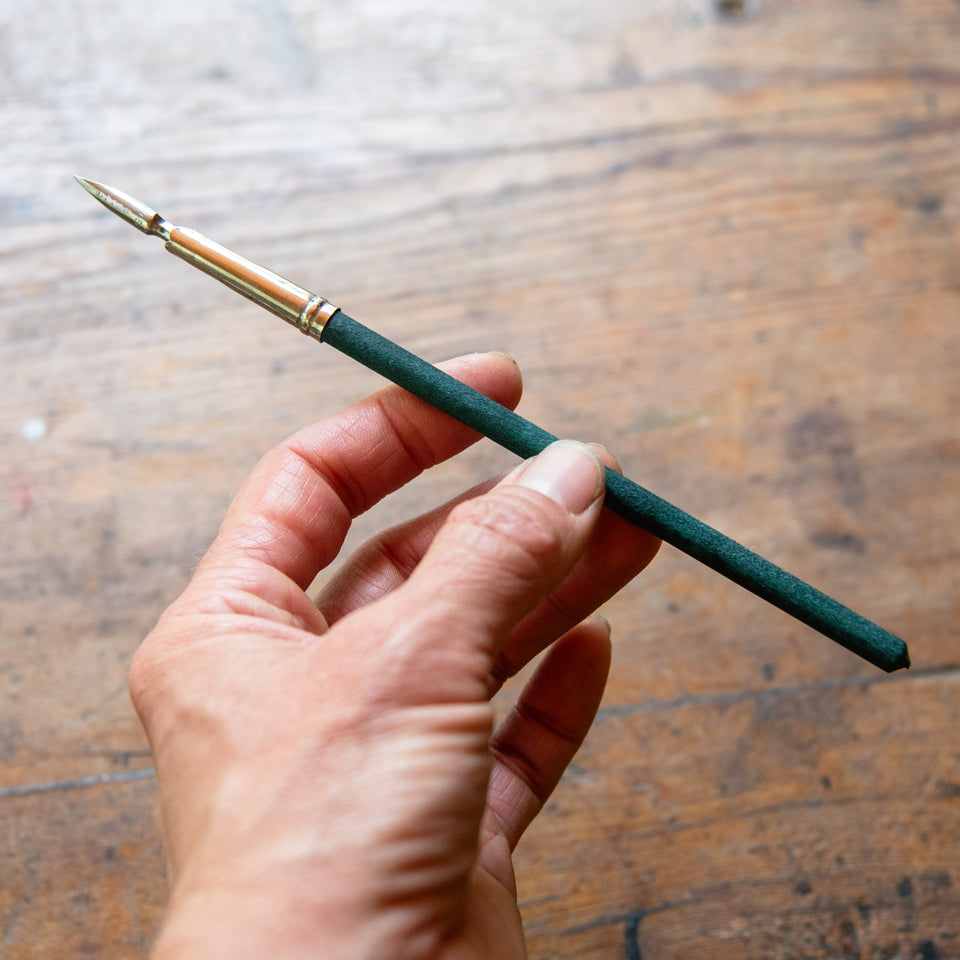 Vintage Aqua Dip Pen