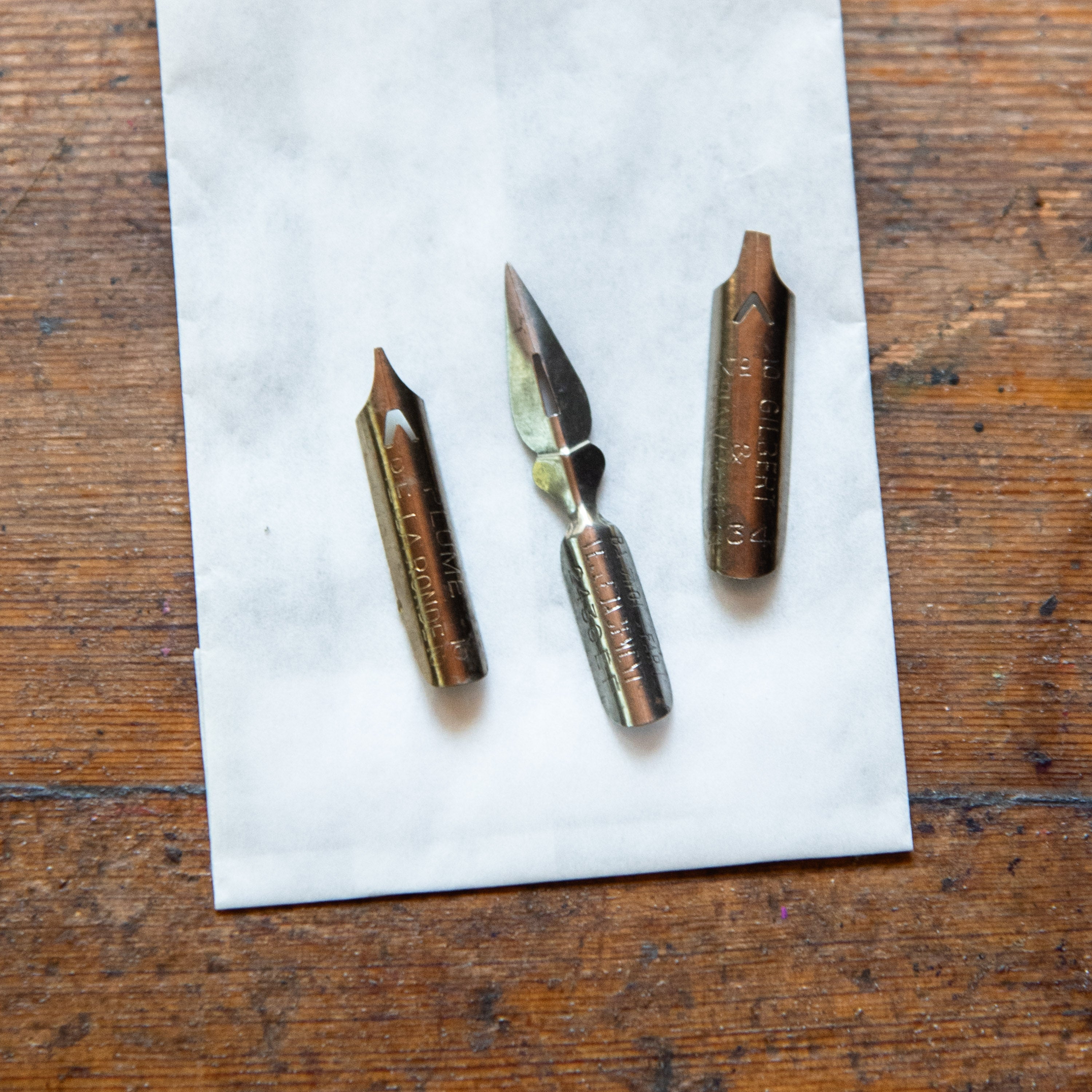 Vintage Aqua Dip Pen
