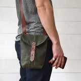 Small Hunter Satchel — Pocket on Back