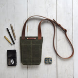 Small Hunter Satchel — Pocket on Back