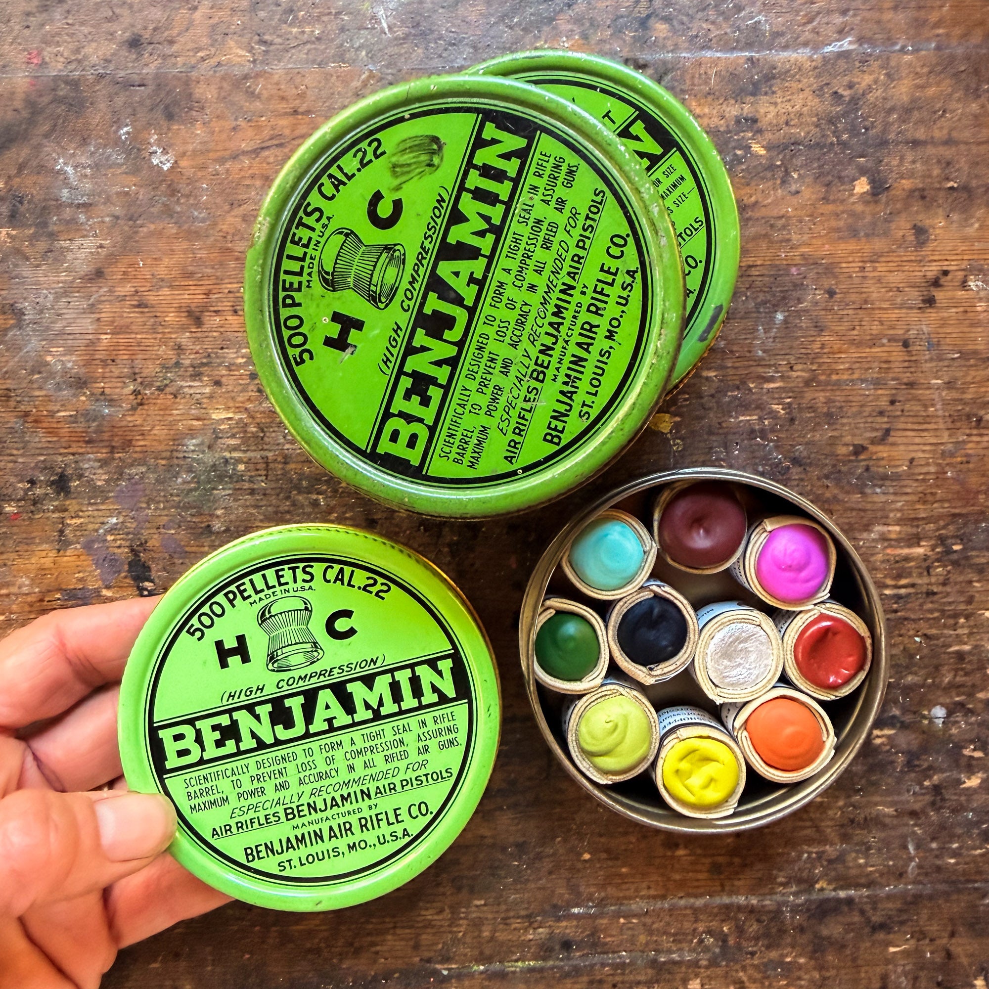 Benjamin Tin with 10 Beam Paints