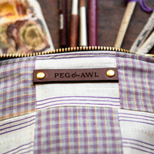 Custom Pouch with Early 1900s Quilt Block: Camila