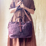 Autumn Colors: Waxed Canvas Tote