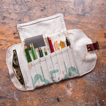 Sendak Mini Artist Roll with Vintage Feedsack: Clover