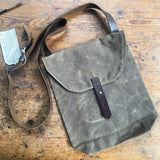 Antique Leather Hunter Satchel - Last One!