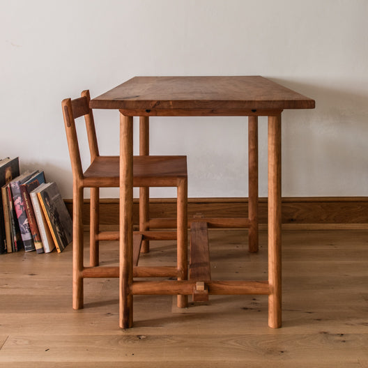 Bartram Cherry Steinbeck Desk and Joad Chair Set