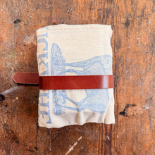 Sendak Artist Roll with Vintage Feedsack: Deer